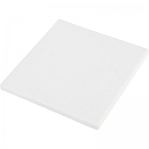 Blank keramisk coaster 10,8 cm firkantet