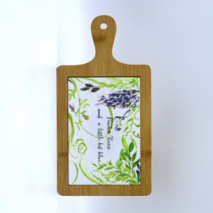 Premium Quality Eco-Friendly Bamboo Ceramic Trivet – Wholesale Factory