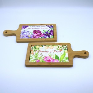 Premium Quality Eco-Friendly Bamboo Ceramic Trivet – Wholesale Factory